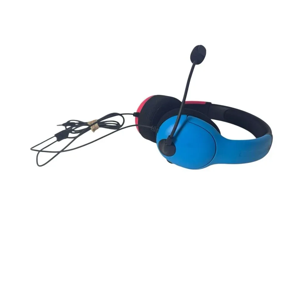 PDP Airlite Wired Headset For Nintendo Switch Red Blue Fast Shipping